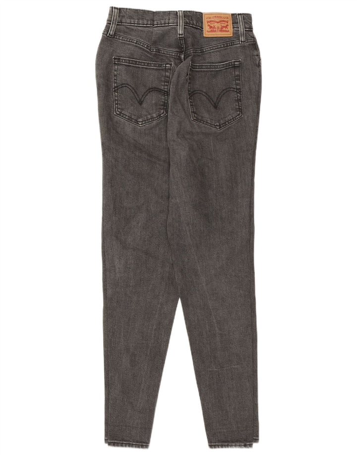 Женские джинсы скинни LEVI'S 501 W29 L29 Серые, хлопок