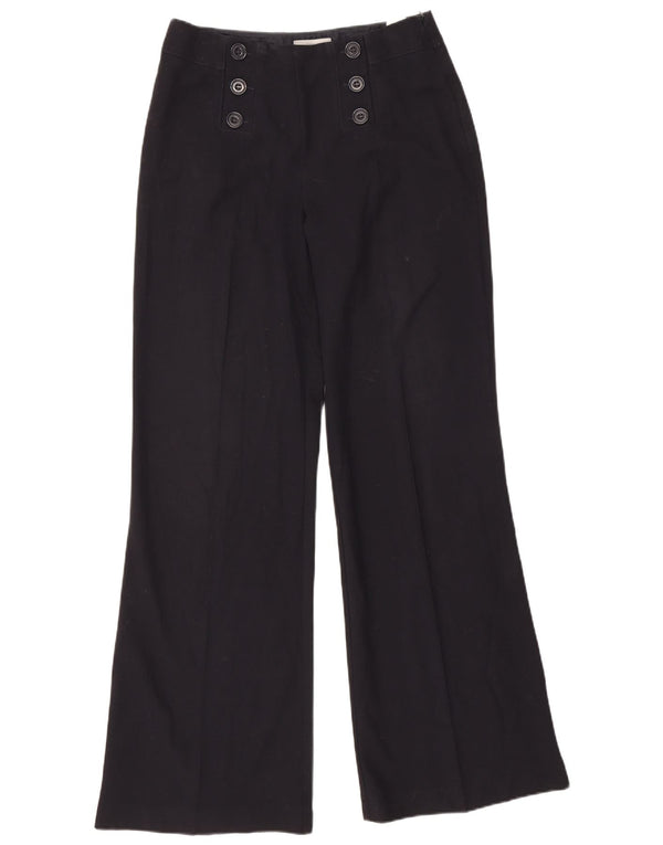 Женские повседневные брюки-клеш Marks & Spencer UK 12 Medium W30 L33 Темно-синие