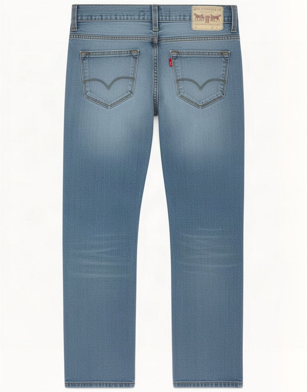 Мужские прямые джинсы Levi's 504 W34 L29 синие