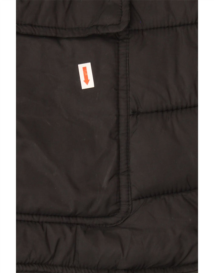 POLBOT Mens Padded Jacket UK 42 XL Black Polyamide Vintage Polbot and Second-Hand Polbot from Messina Hembry 