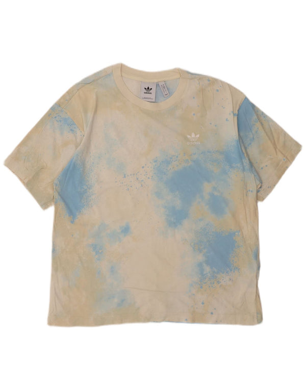 Мужская футболка Adidas Top Medium Multicolored Tie Dye Cotton