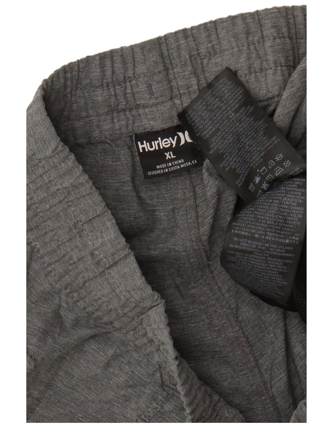 Мужские спортивные шорты Harley XL, серые, полиэстер