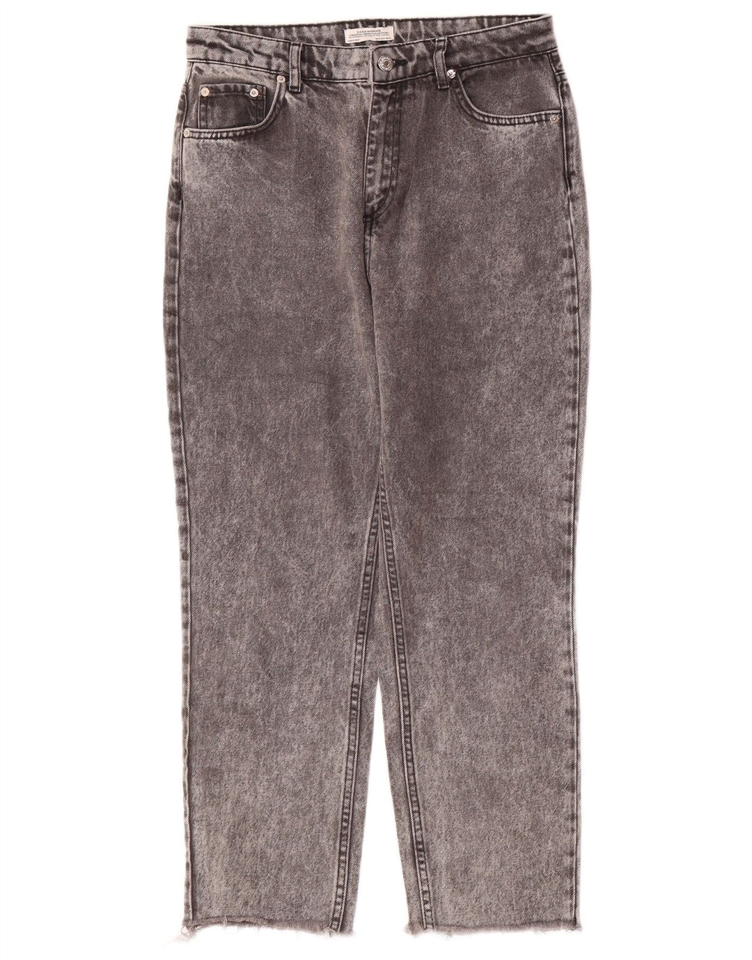 Женские зауженные джинсы Zara EU 38 Small W28 L26 Серые