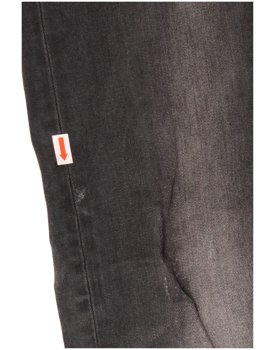 Женские потертые джинсы скинни Superdry W30 L32, черный хлопок