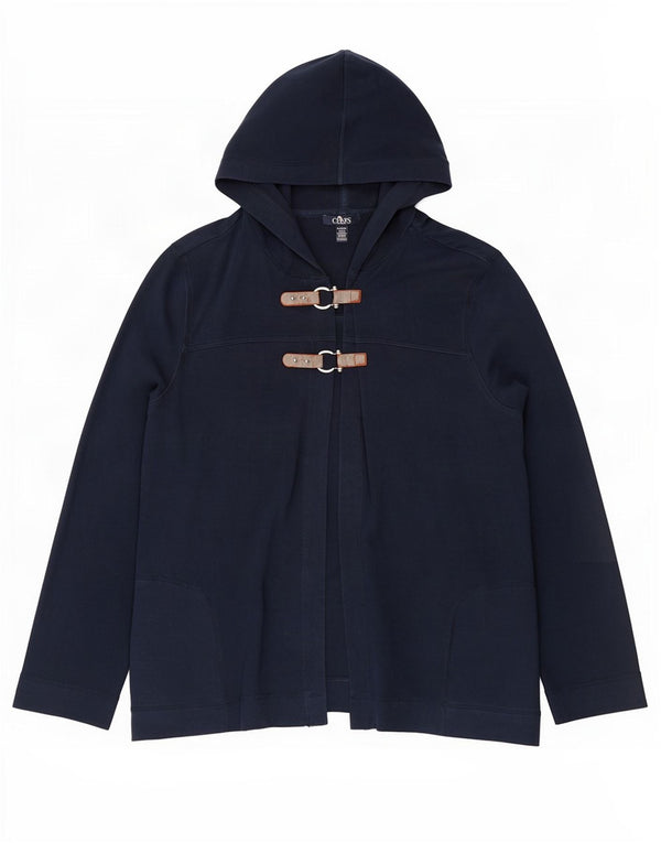 Женский кардиган с капюшоном Chaps UK 18 XL, темно-синий, хлопок