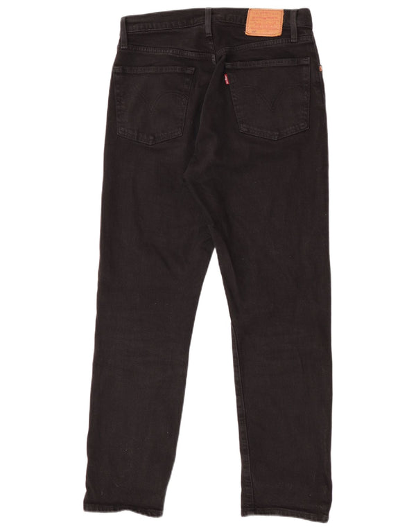 Женские прямые джинсы Levi's 501 W27 L28, черный хлопок