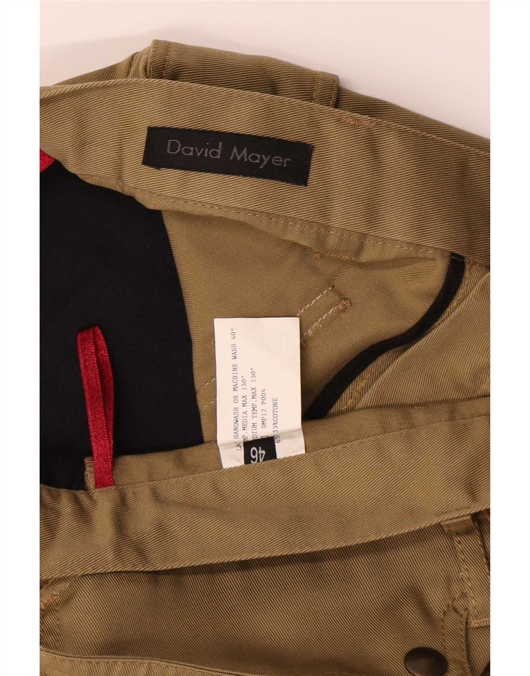 Женские брюки карго David Mayer Bootcut IT 46 Large W31 L29 Хаки