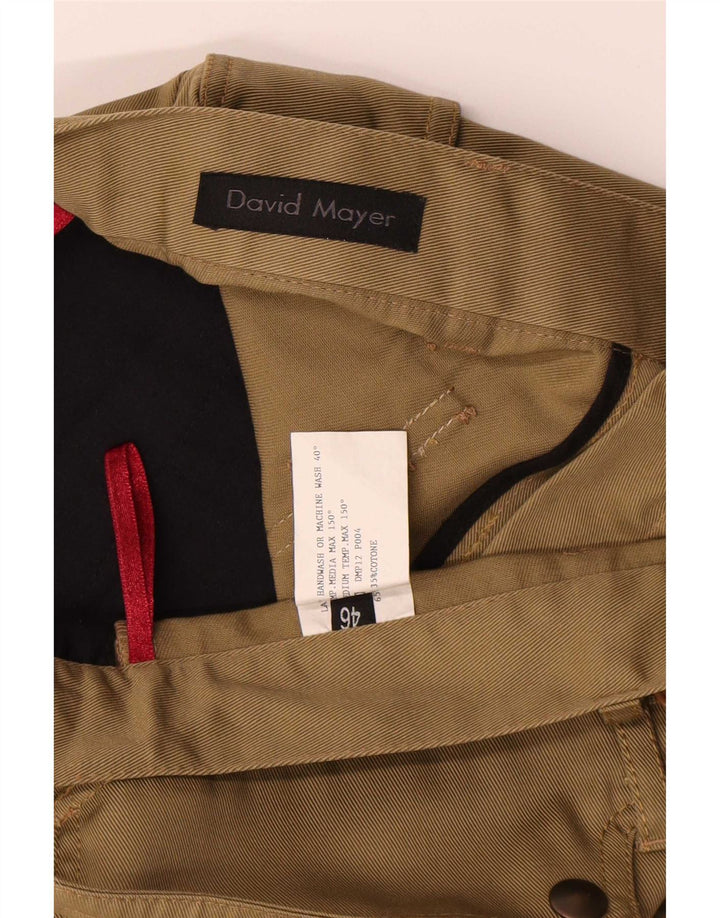 Женские брюки карго David Mayer Bootcut IT 46 Large W31 L29 Хаки