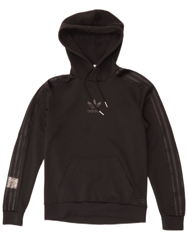 Мужская толстовка с капюшоном Adidas XS, черный полиэстер