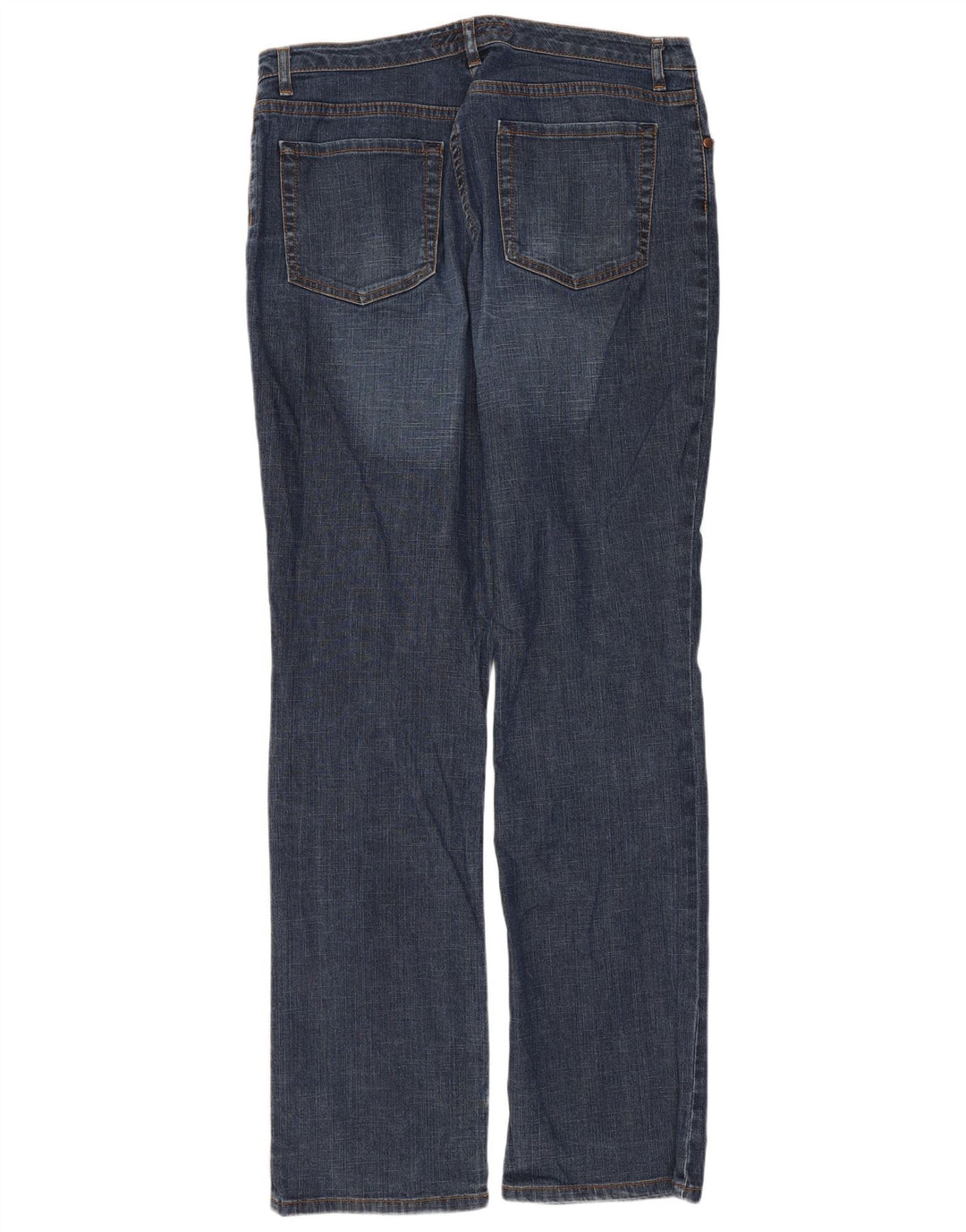 Женские прямые джинсы Fcuk UK 14, большие W32 L31, синий хлопок