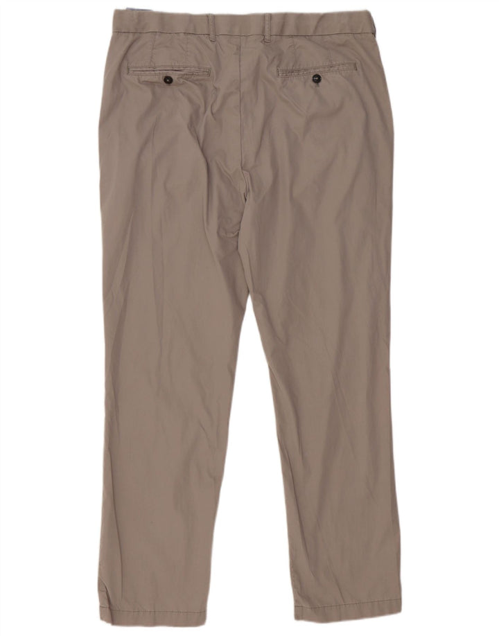 Мужские прямые брюки чинос Marks & Spencer Blue Harbour W38 L31 серые