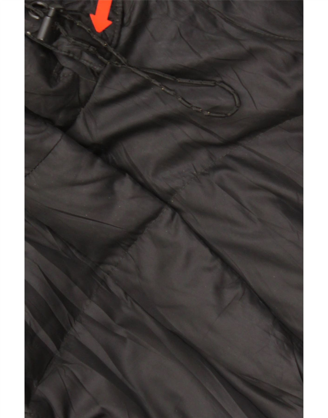 Женское стеганое пальто с капюшоном Eddie Bauer UK 14, средний черный, полиэстер