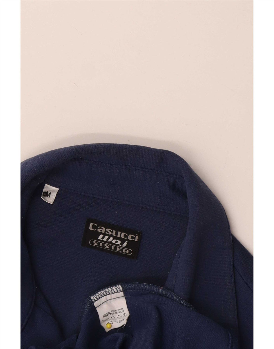 Женская блузка-рубашка Casucci UK 12, средний темно-синий нейлон