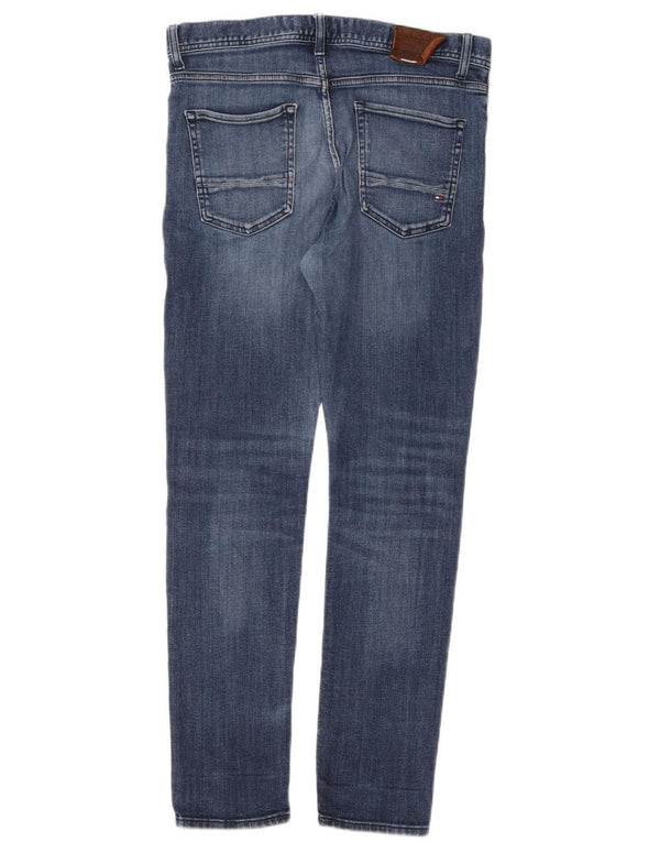 Мужские джинсы скинни TOMMY HILFIGER W33 L32, синий хлопок