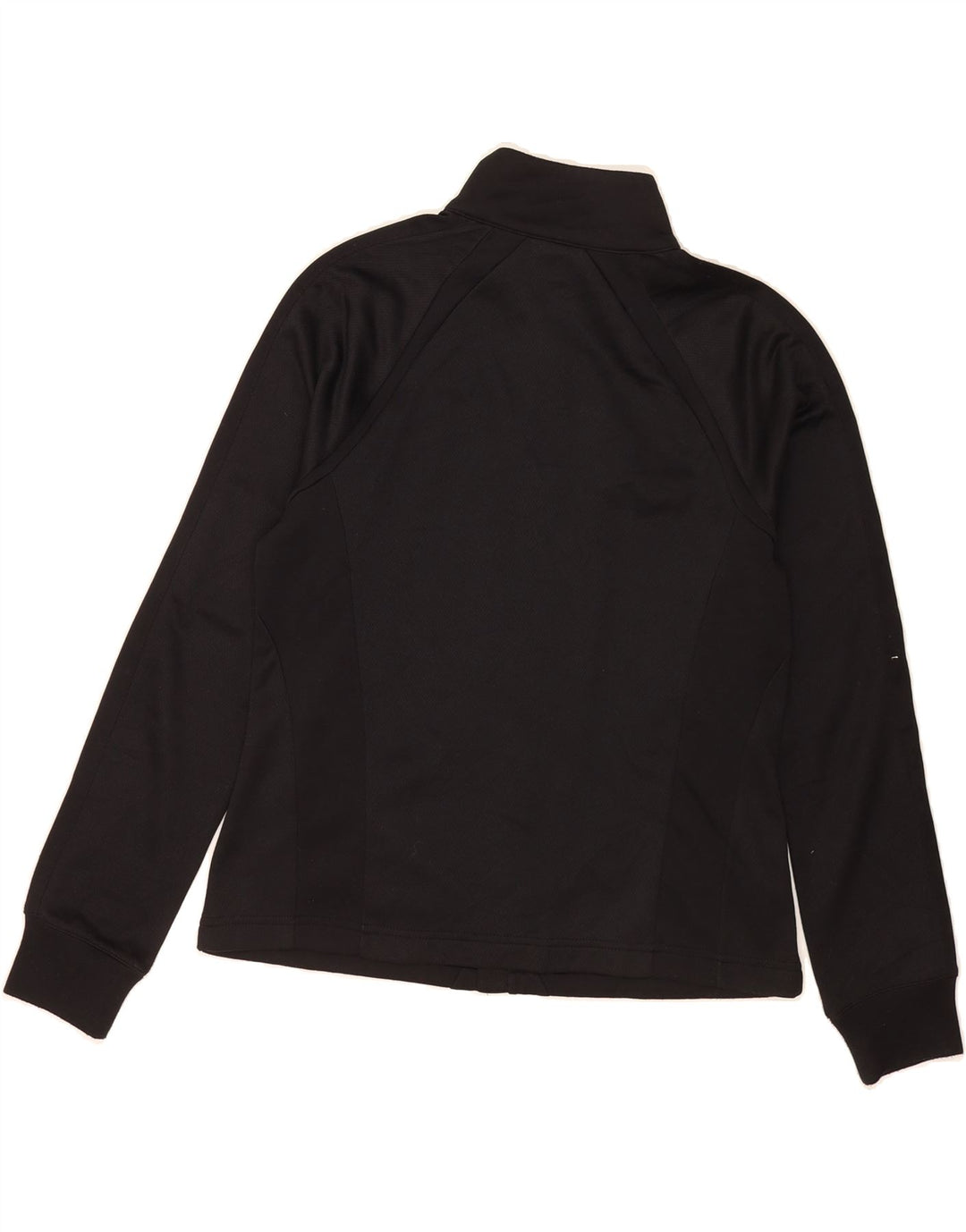 FILA Womens Tracksuit Top Jacket UK 12 Medium Black Polyester Vintage Fila and Second-Hand Fila from Messina Hembry 