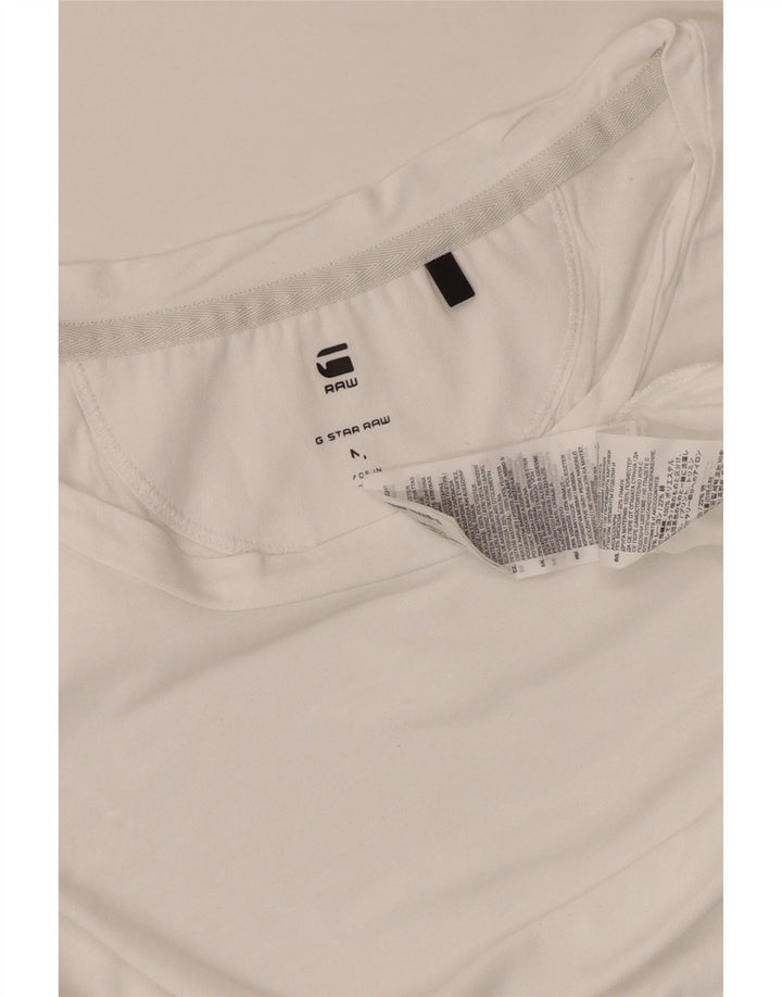 Женская футболка G-STAR Top UK 14 Medium White Viscose