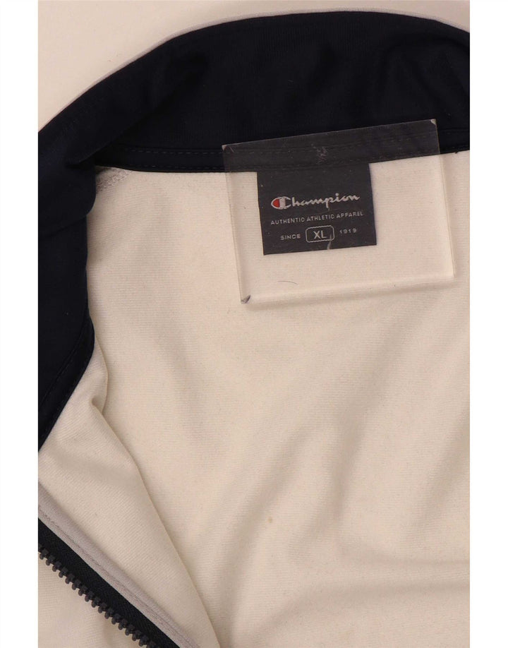 Мужской спортивный костюм Champion Top Jacket XL Серый с цветными блоками