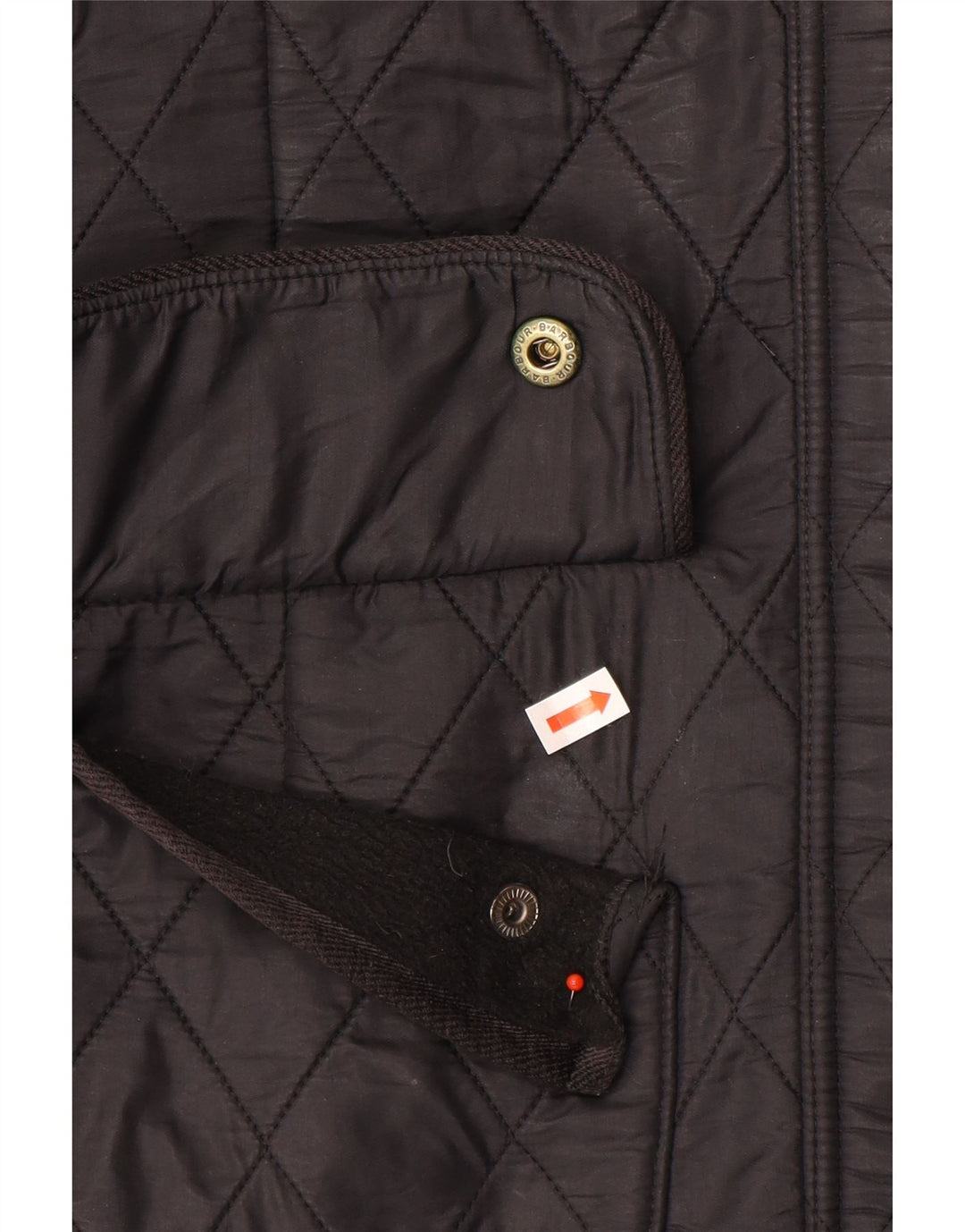Женская стеганая куртка Barbour UK 12, средний черный