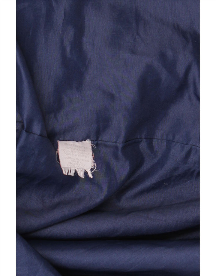 Винтажное женское пальто оверсайз UK 16, большой красный полиэстер с геометрическим рисунком