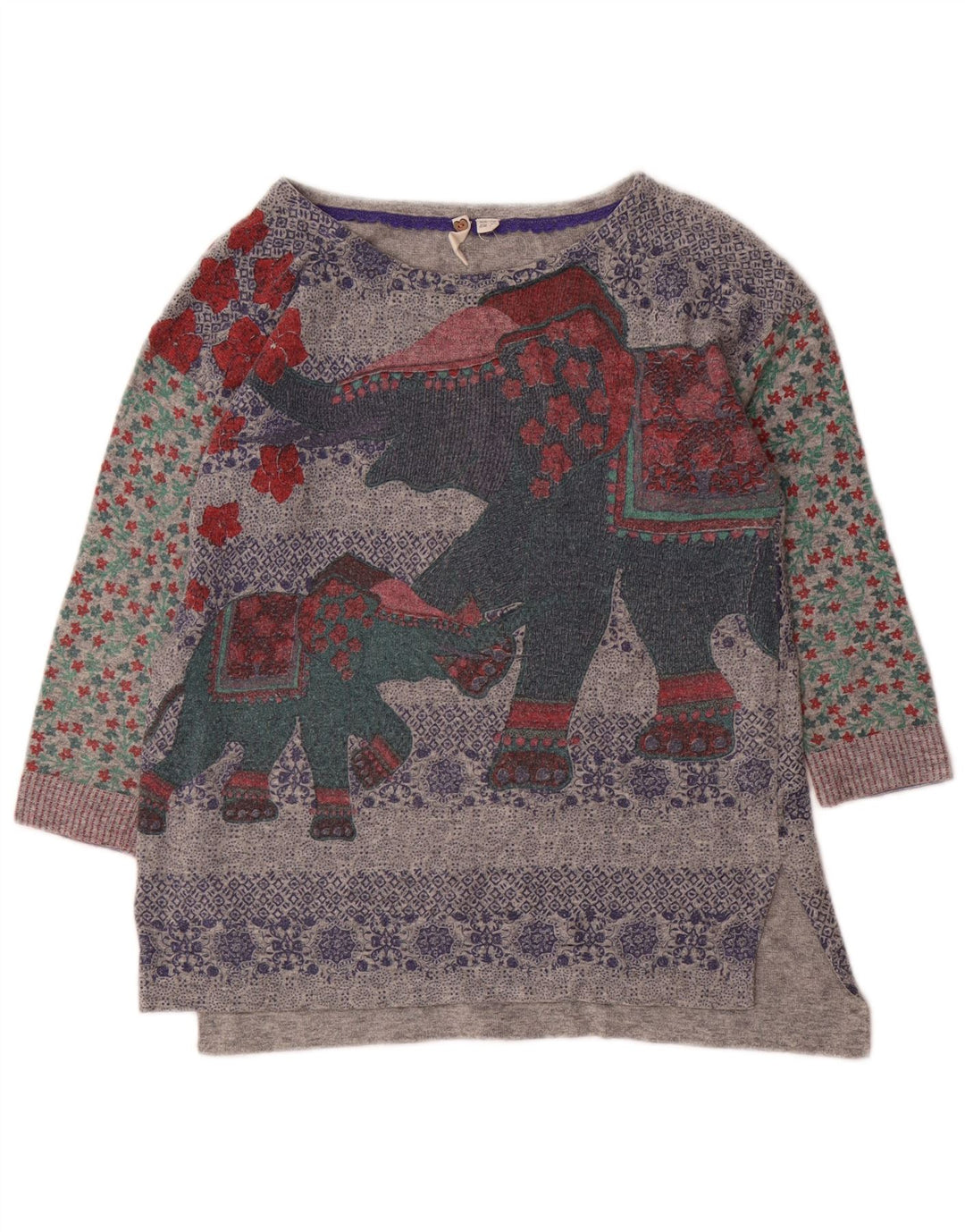 Женский джемпер с вырезом «лодочка» WHITE STUFF, Великобритания, 10, маленький серый цвет