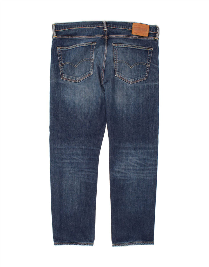 WRANGLER Womens Straight Jeans W36 L32 Blue Cotton Vintage Wrangler and Second-Hand Wrangler from Messina Hembry 