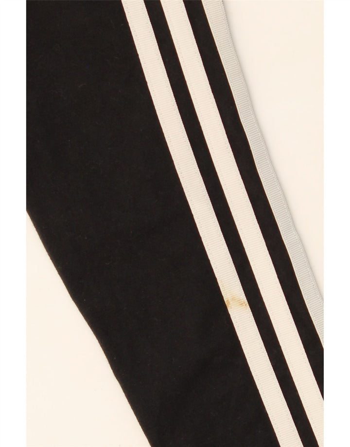 ADIDAS Womens Leggings UK 10 Small Black Cotton Vintage Adidas and Second-Hand Adidas from Messina Hembry 