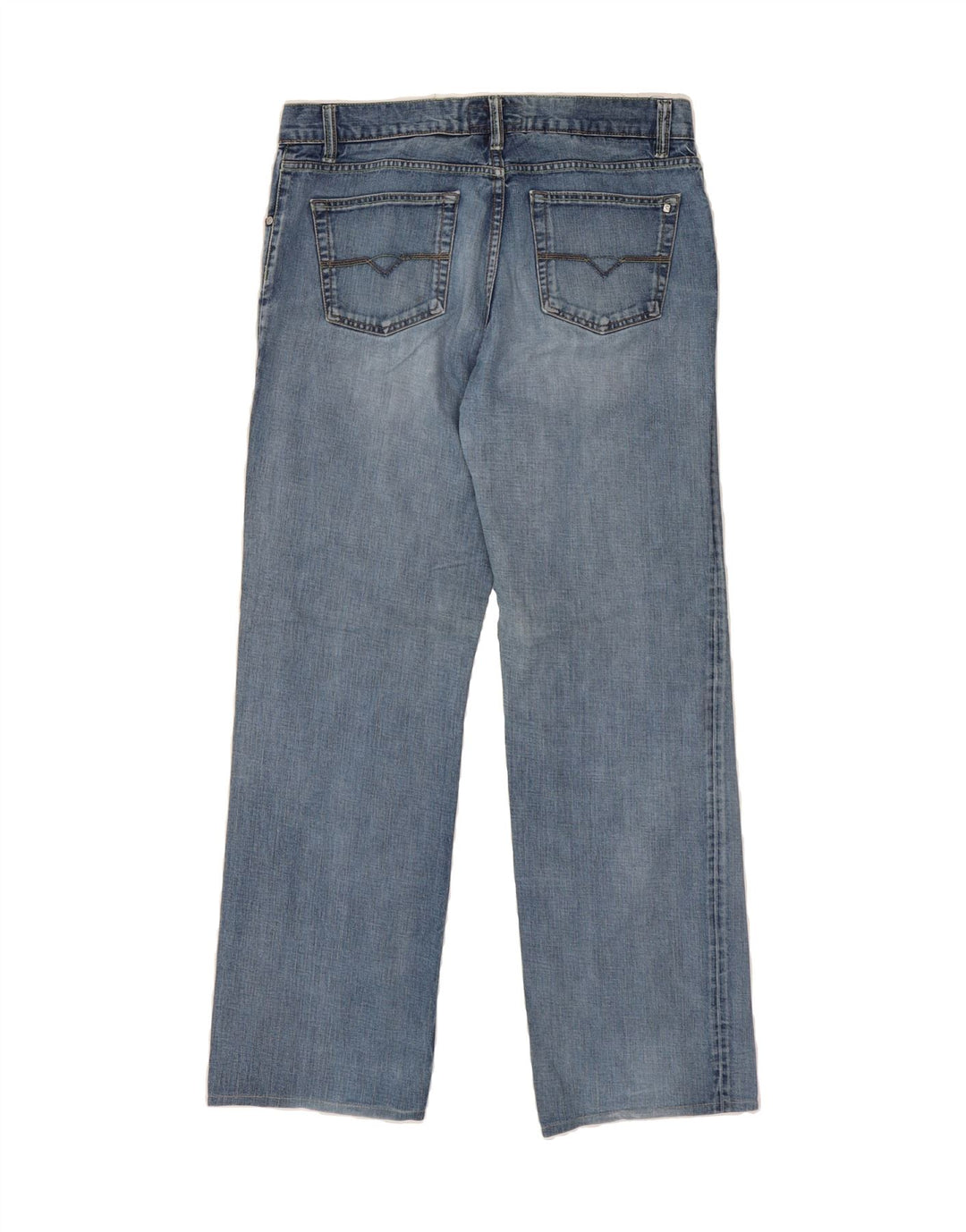 PIERRE CARDIN Mens Straight Jeans W36 L33 Blue Cotton Vintage Pierre Cardin and Second-Hand Pierre Cardin from Messina Hembry 