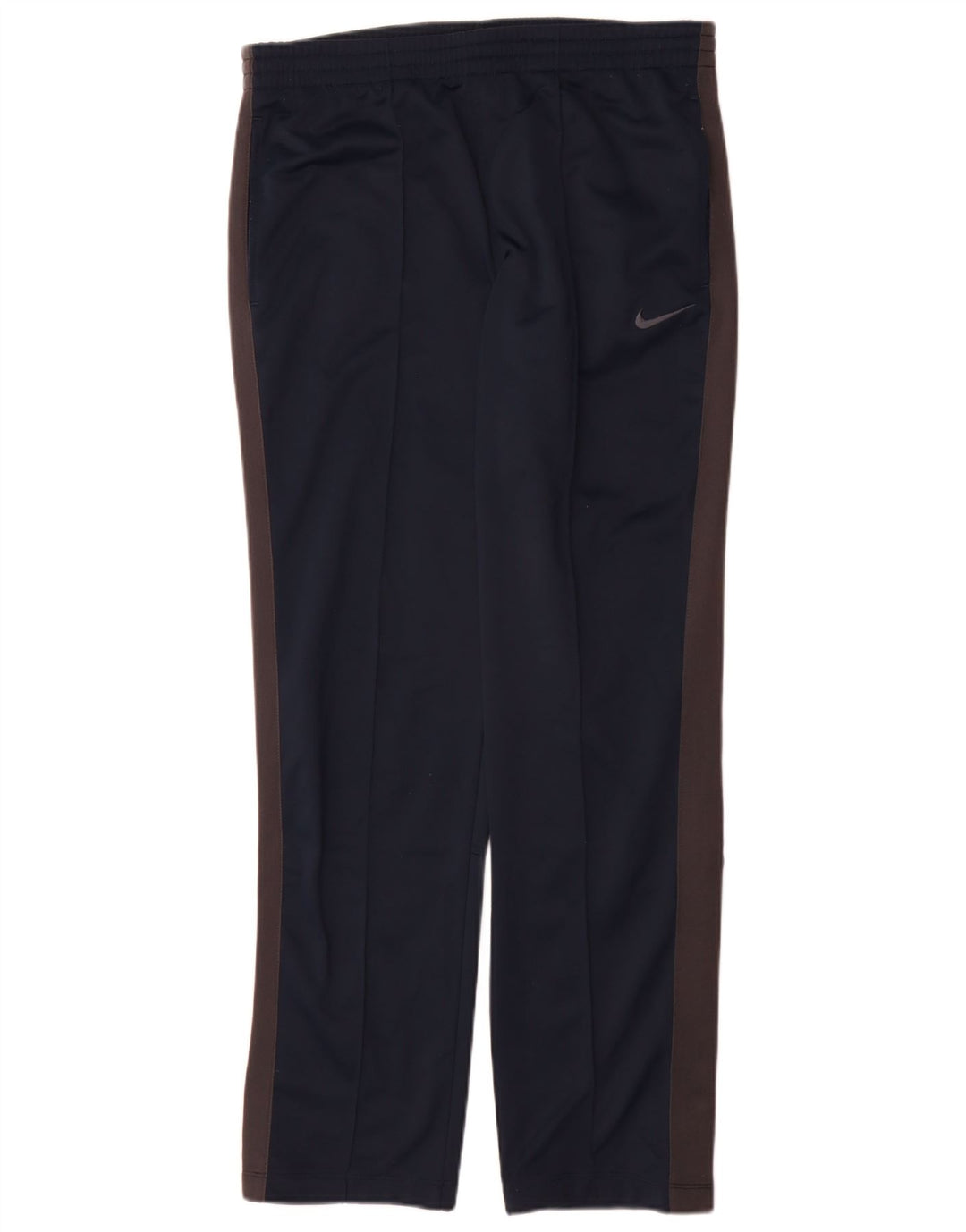 Мужские спортивные брюки Nike среднего размера, темно-синие, полиэстер, спортивные