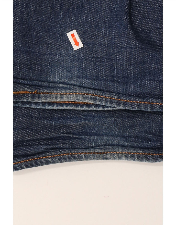 Мужские зауженные джинсы LEVI'S 508 W38 L32 Синие, хлопок