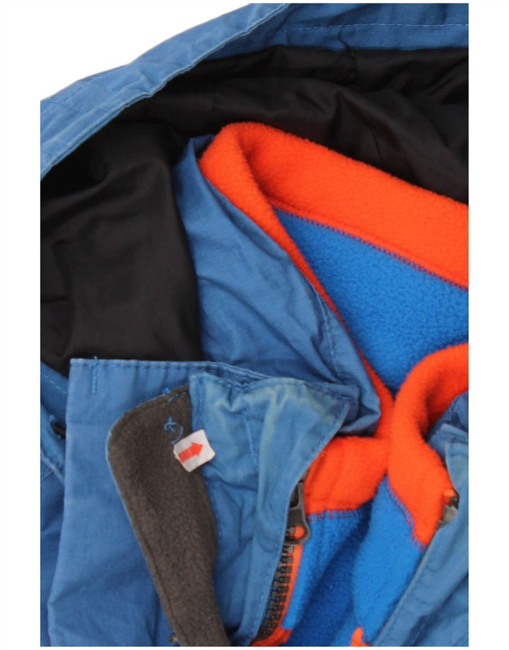 Мужская ветровка TIMBERLAND с капюшоном UK 36, маленький синий полиэстер