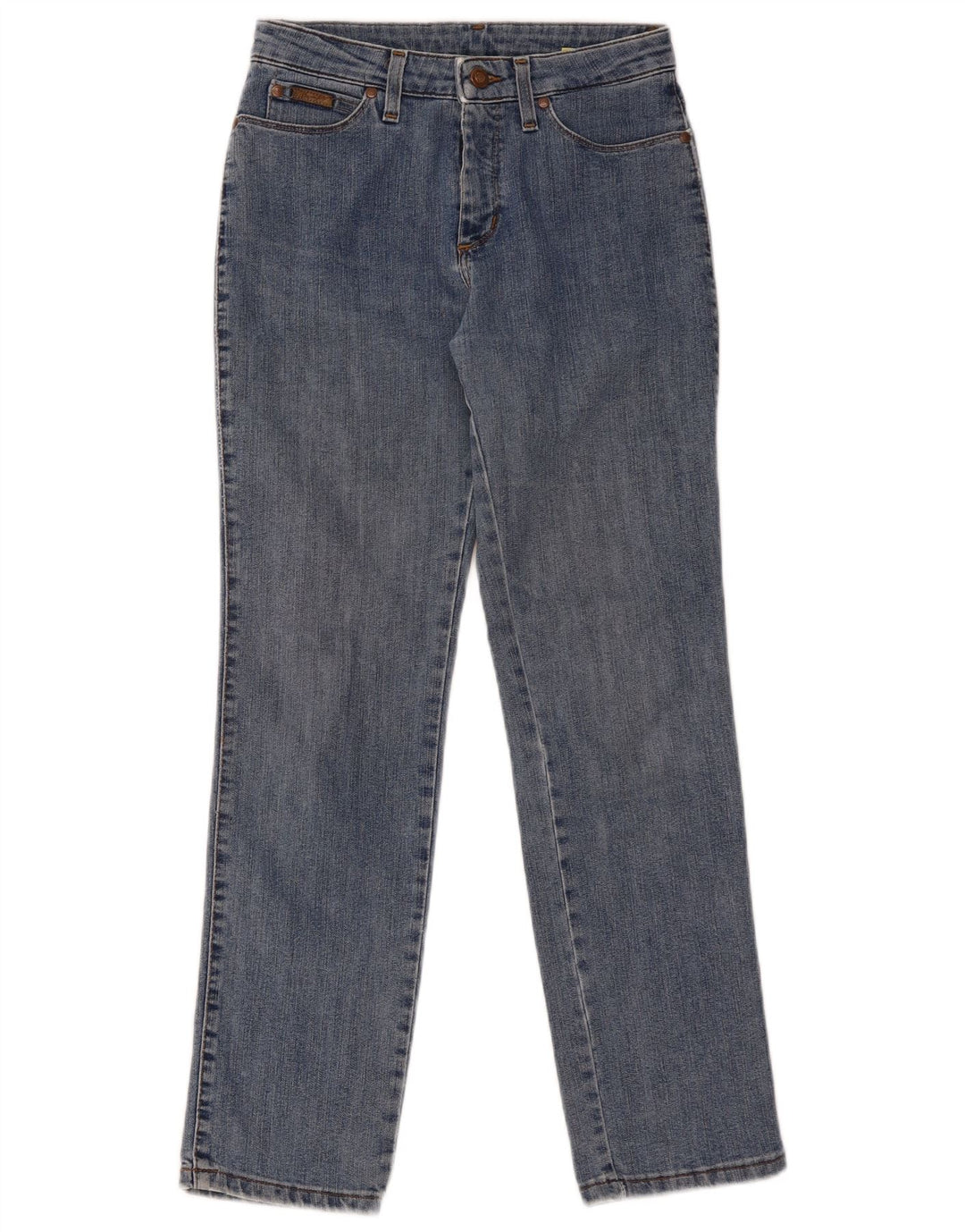 Женские прямые джинсы WRANGLER W28 L28 синие, хлопок