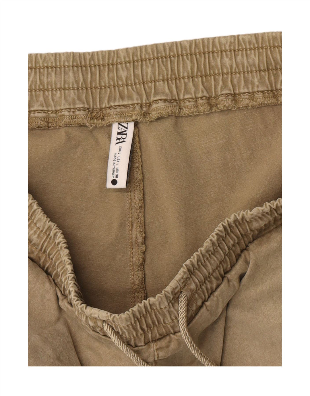 Женские джоггеры Zara, большие W30 L26, хаки