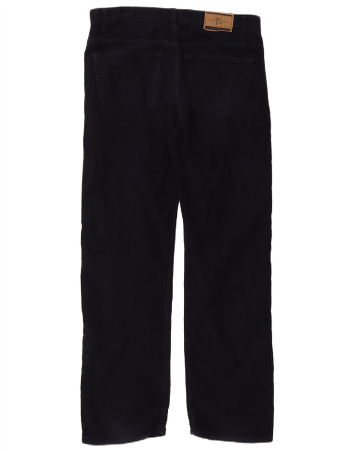 Мужские прямые джинсы Marks & Spencer W34 L31 темно-синие, хлопок