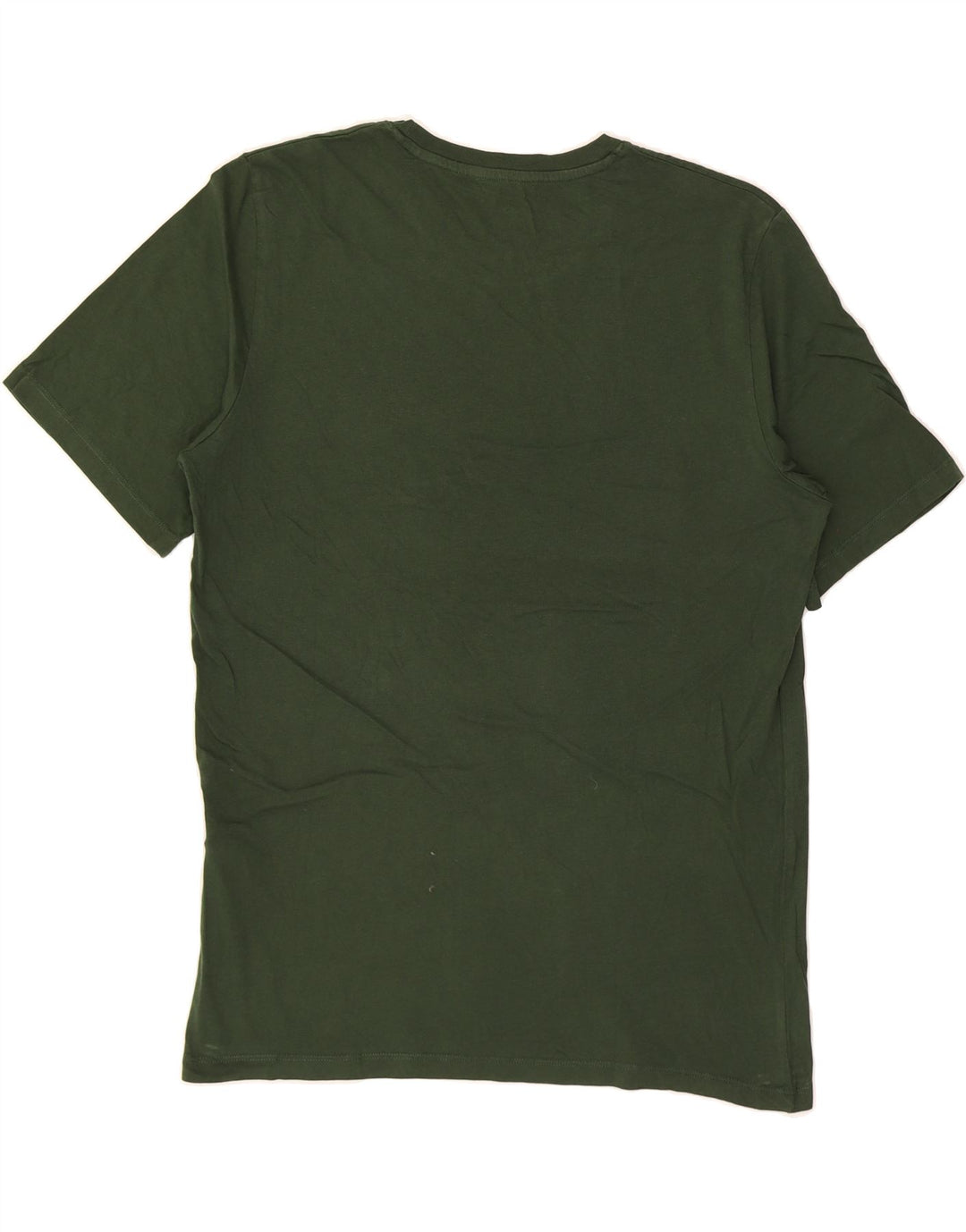 JACK & JONES Mens Graphic T-Shirt Top Medium Green Cotton Vintage Jack & Jones and Second-Hand Jack & Jones from Messina Hembry 