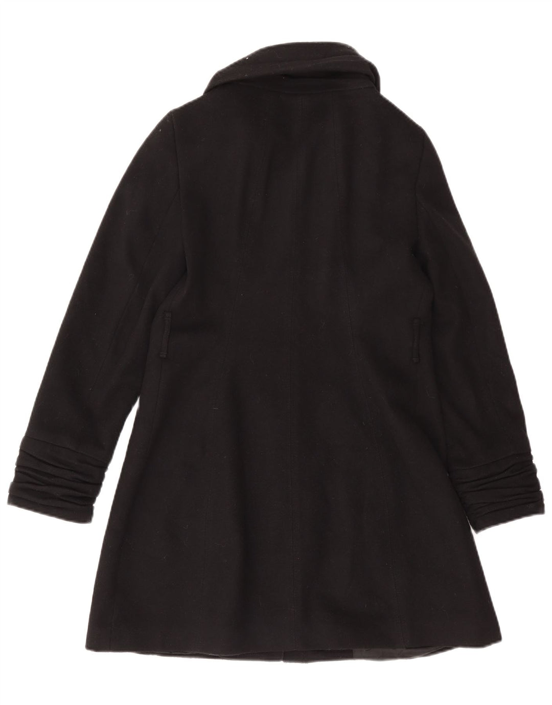 Женское пальто Zara UK 12, средний черный