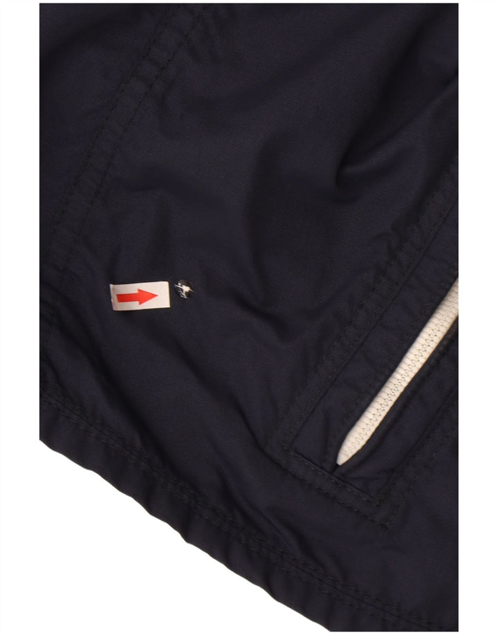 Мужской бомбер Abercrombie & Fitch UK 38, средний темно-синий, нейлон