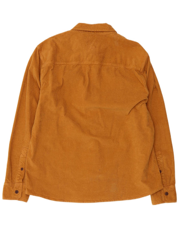 Мужская вельветовая рубашка FAT FACE, большой размер, бежевый хлопок