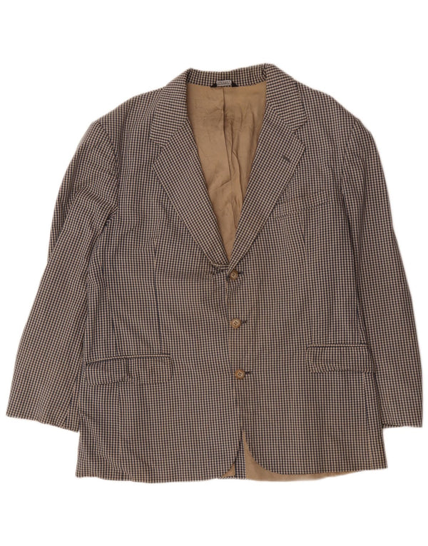Мужской пиджак Orvis на 3 пуговицах UK 42 XL Серый в мелкую клетку