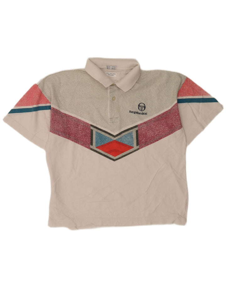 Мужская рубашка-поло Sergio Tacchini, цветной блок, средний разноцветный