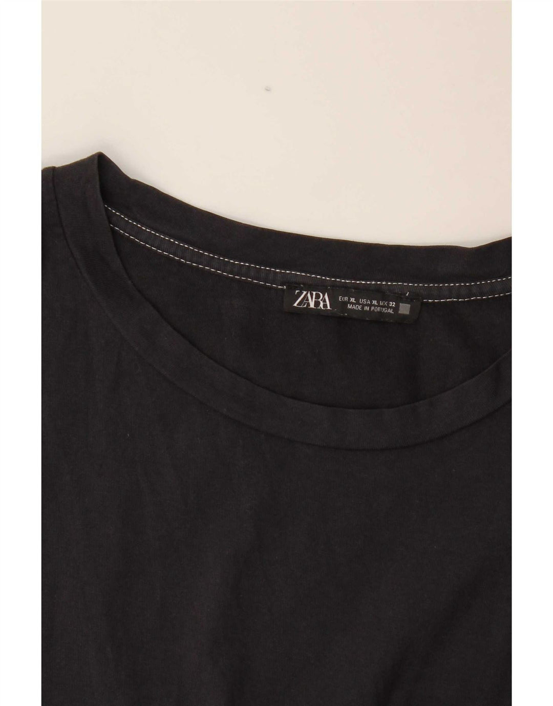 Женская футболка Zara Top UK 18 XL, черная