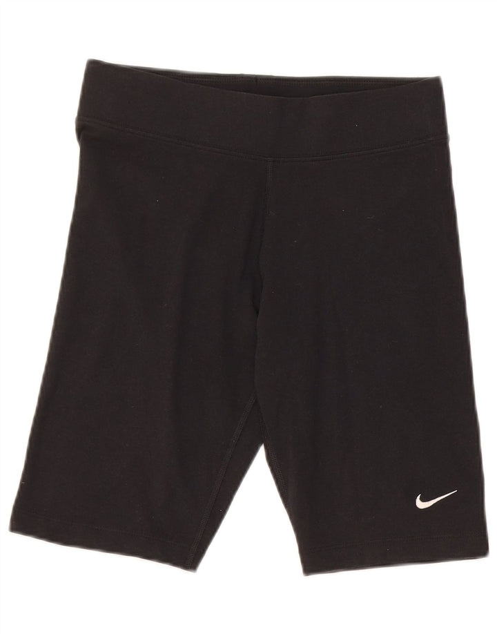 Женские спортивные шорты Nike UK 10, маленькие черные