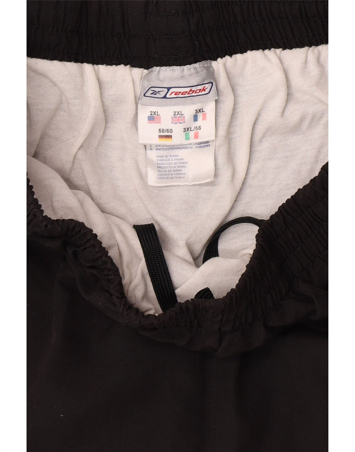 Мужские спортивные шорты Reebok 2XL, черные, полиэстер
