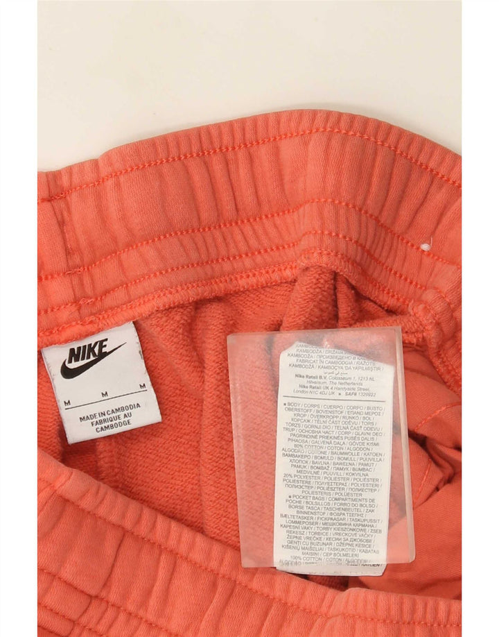 Мужские спортивные брюки с графическим рисунком Nike, джоггеры, средний оранжевый хлопок, хлопок