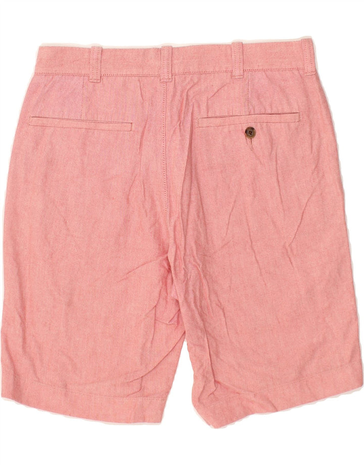 J. CREW Womens Chino Shorts W30 Medium Pink Cotton Vintage J. Crew and Second-Hand J. Crew from Messina Hembry 