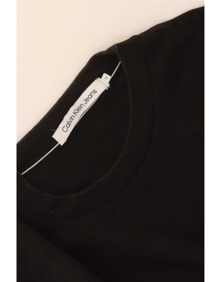 Мужской топ с длинным рукавом Calvin Klein Jeans, средний черный