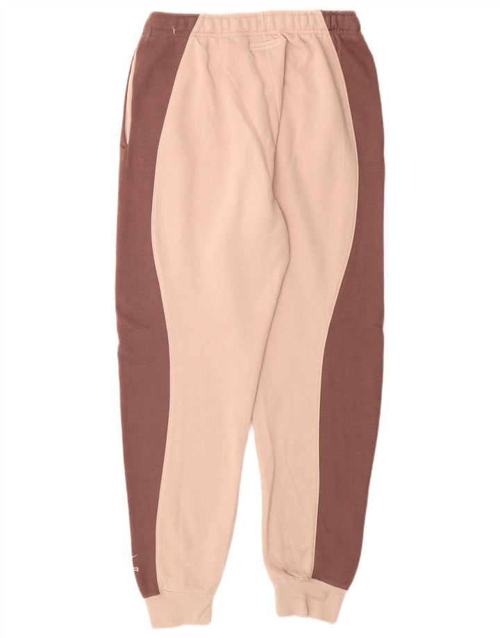 Женские спортивные брюки NIKE Joggers UK 12, средний розовый цвет с блоками