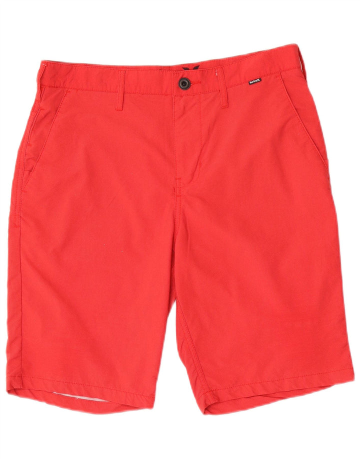 Мужские шорты чинос Hurley Dri Fit W30, средний красный нейлон