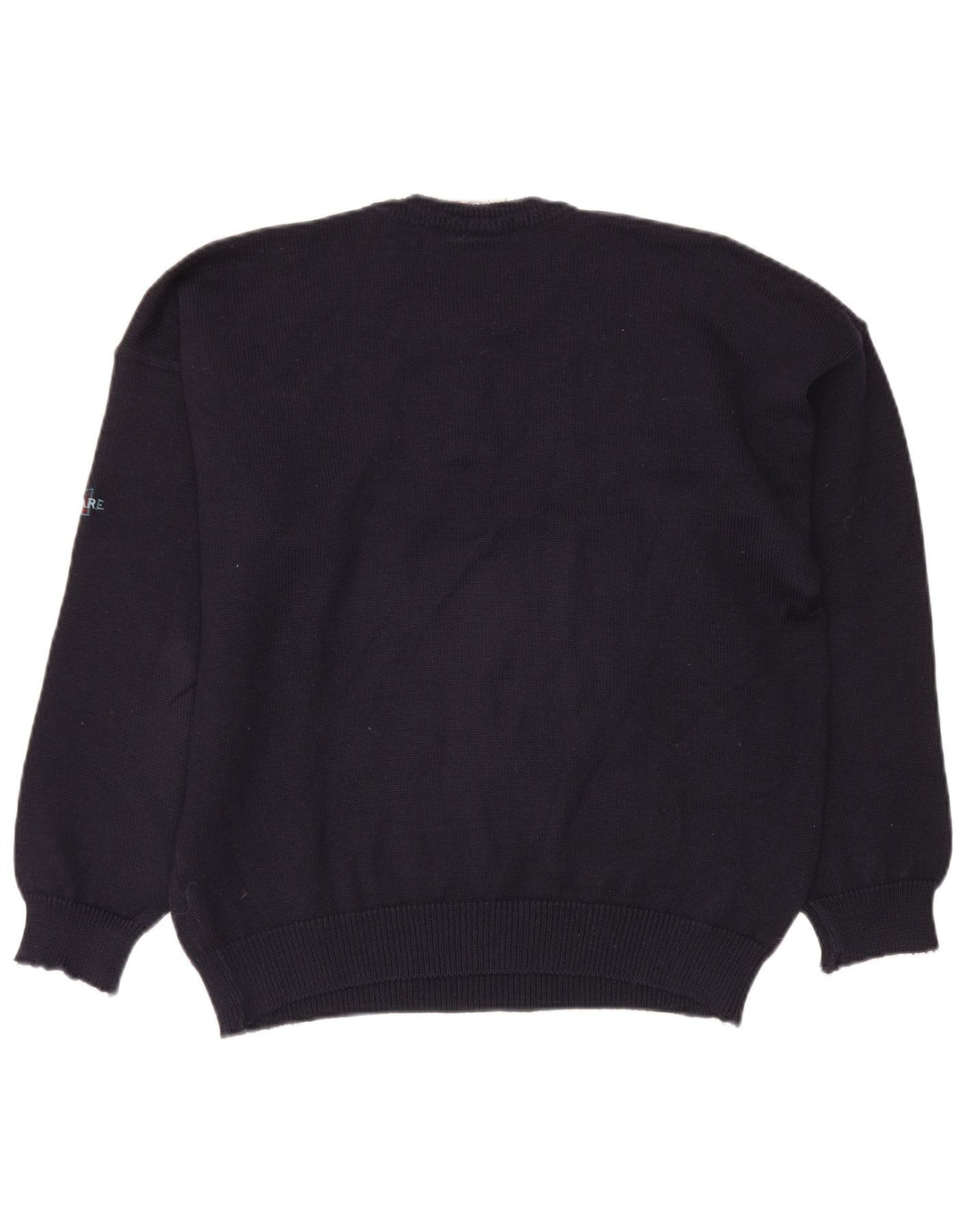 Мужской джемпер Navigare с круглым вырезом, большой темно-синий с узором аргайл/бриллиант