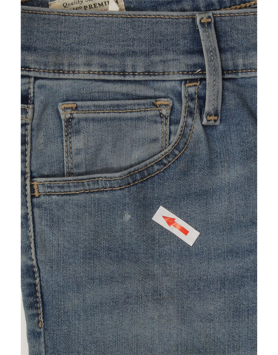 Женские джинсы Levi's 720 Super Skinny W27 L30 синие