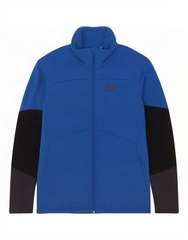 Мужская спортивная куртка Helly Hansen, большая синяя полиэстер с цветными блоками